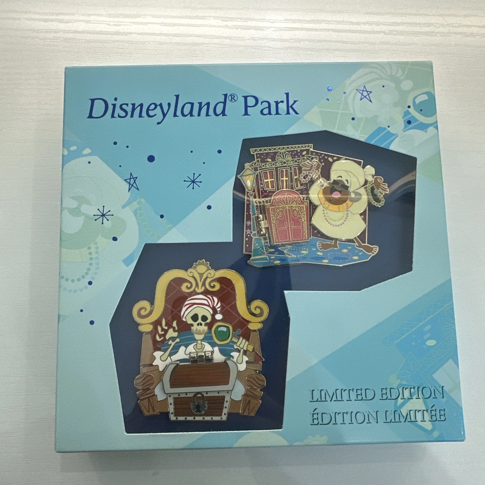 Disneyland New Orleans Square Pin Set Pirates of The Caribbean Mama Odie LE 800