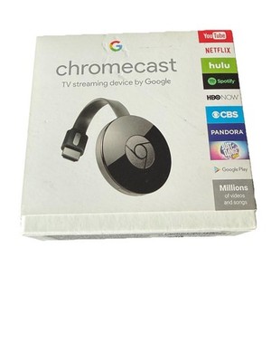 グーグル　クロームキャストNC2-6A5 新品未開封 Google Chromecast NC2-6A5 Black Wireless 4K HDMI TV Wi-Fi