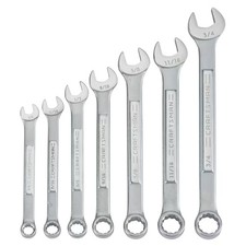 Craftsman Wrenches, 7 pc SAE Raised-Panel Combinat CMMT87016 Craftsman CMMT87016