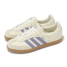 adidas Originals Samba OG W Cream White Silver Violet Gum Women Casual JS1362