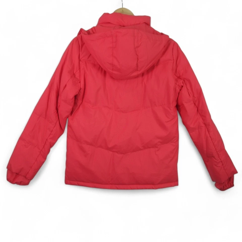 Chaqueta Acolchada Mizuno Reino Unido Grande Rojo Rosa Abrigo Acolchado Con Capucha Preciado Foto 4 de 4