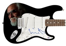Ronnie Hawkins Signed Autographed Photo Graphics Guitar PSA