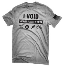 I Void Warranties Funny Mechanic Garage Automotive Off-Road Race t-Shirt Made