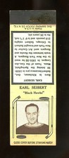 1936-39 Diamond Matchbooks Tan Hockey Earl Seibert GD