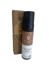 Beauty by Earth Ultra Dark Self Tanner Mousse Natural Sunless Tan 7.5 oz NEW