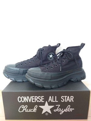 Converse All Star Trek Wave Hi Black Size US8 NEW from Japan Converse All Star Trek Wave Hi Black Size US8 NEW from Japan