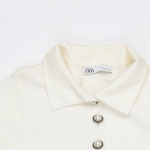 Zara Women’s White Shirt Dress, Size 10, Casual Summer - Picture 10 of 12