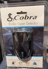 Cobra ESD 777 Radar Laser Detector 12 Band Advanced Protection -BRAND NEW