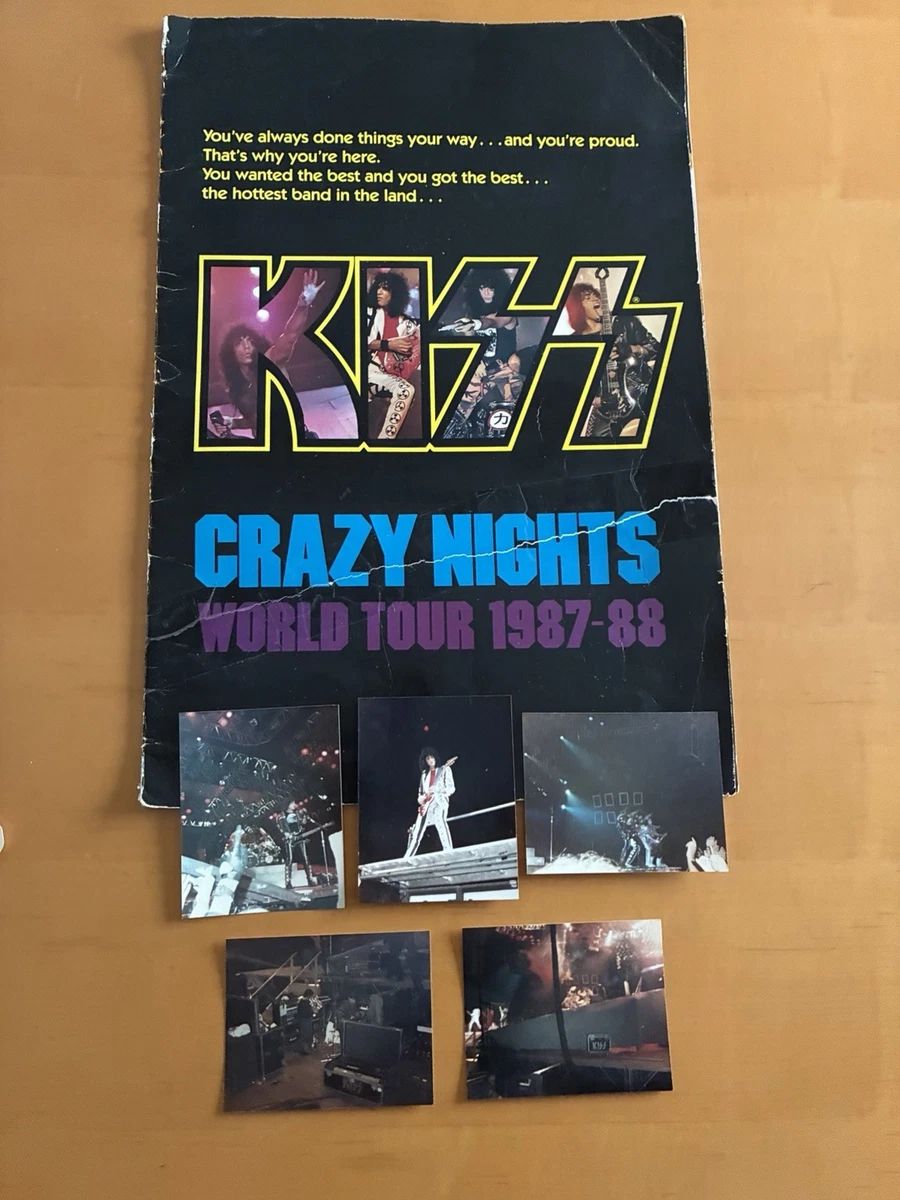Kiss Tour Book for sale | eBay