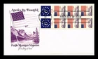 US COVER FLAG AMERICA THE BEAUTIFUL BOOKLET FIRST DAY ISSUE ARTMASTER