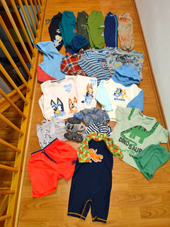 27 Teile Jungen Kleidungspaket Gr. 98/104 Bluey Paw Patrol Dino