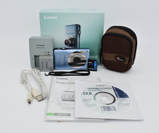 Canon PowerShot SD1300 IS Blue Compact Digital Camera 12.1MP - Bundle Tested