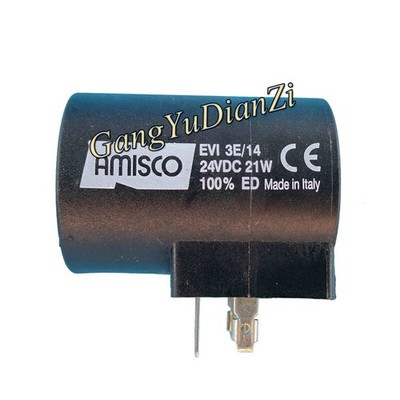 1 Pc. NEW FOR EVI 3E/14 DC24V 21W Solenoid valve coil ID 14mm, height 50
