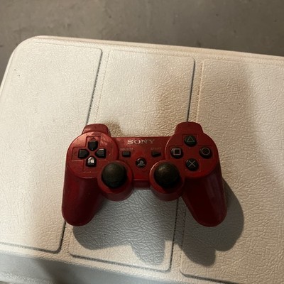 Sony Playstation 3 PS3 DualShock 3 Controller Red Genuine OEM US SELLER