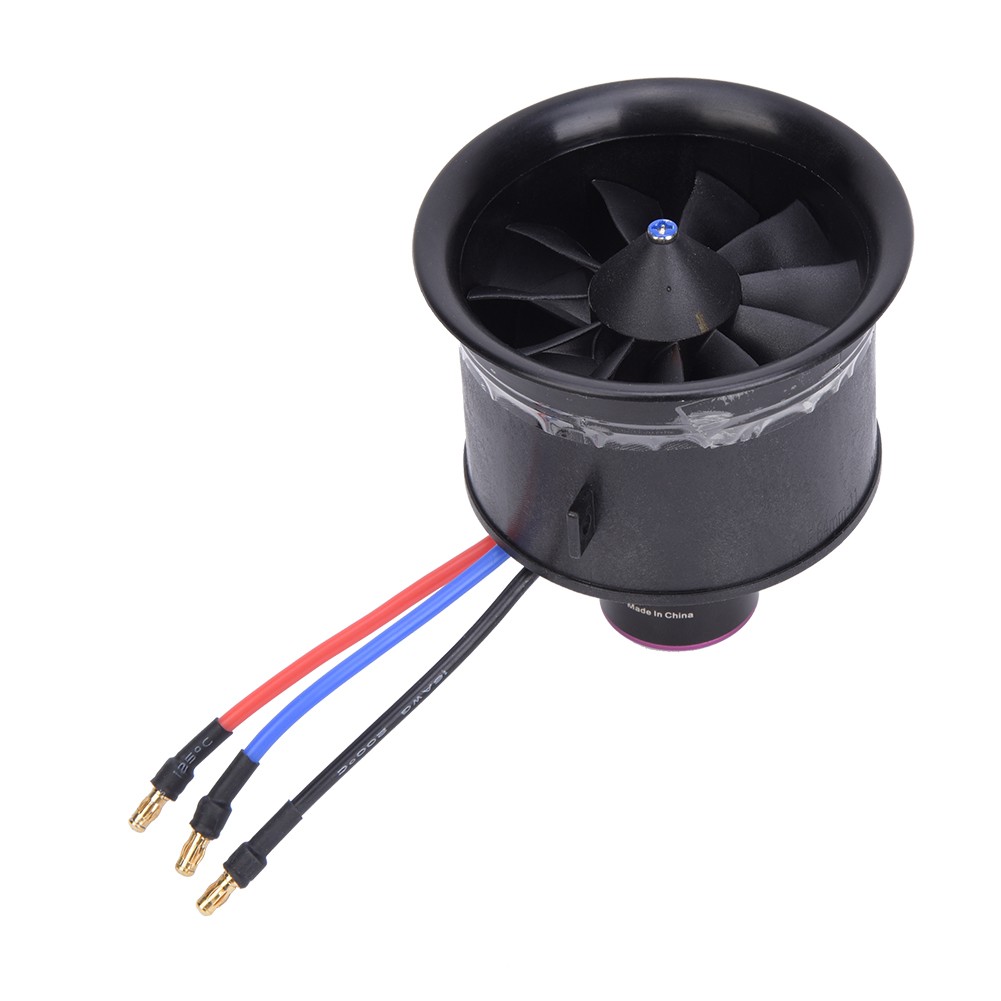 EDF 64mm 11- Fan Propeller With Brushless Motor For RC Model Aircraft