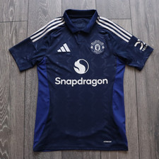 MANCHESTER UNITED 2024 2025 AWAY FOOTBALL SHIRT SOCCER JERSEY ADIDAS S IU1390