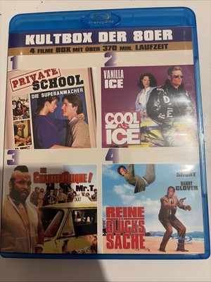 Kultbox der 80er - Cool As Ice - Bluray - 4 Filme - Deutsch - Rar
