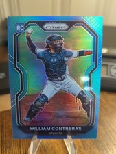 2021 Prizm - Tier II William Contreras #105 Carolina Blue Prizm (RC) NM Braves