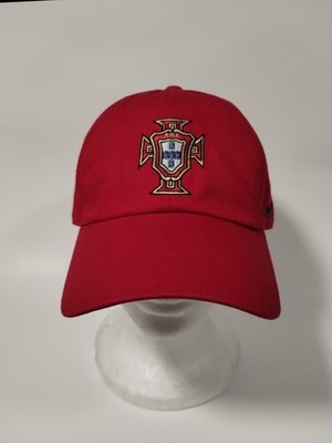 Portugal Nike Cap Hat Sample Rare Baseball Dad Hat Red Green Nike Swoosh 