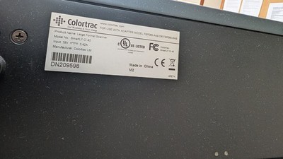COLORTRAC SMARTLF CI 40 Large Format Scanner (No Software)