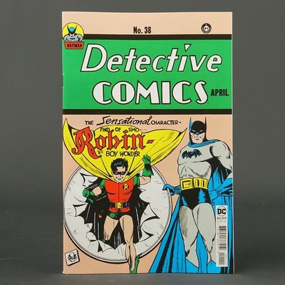 DETECTIVE COMICS #38 Facsimile DC Comics 2022 ptg 0922DC131 Robin 251208