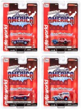 Auto World SC430-B Thunderjet Ultra-G Across America Rel 1 Red, Blue  White