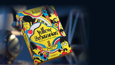The Beatles (Yellow Submarine) Playing Cards by theory11 Poker Kartenspiel
