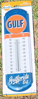 #ad #ad Gulf Metal Thermometer $7.00