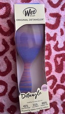 Wet Brush Original Detangler Hair Brush Purple Pink Haze NIB Oval Shape