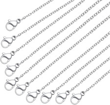 Catenine Acciaio Inossidabile per Gioielli - Set Da 10 Filigrane Croce Collana E