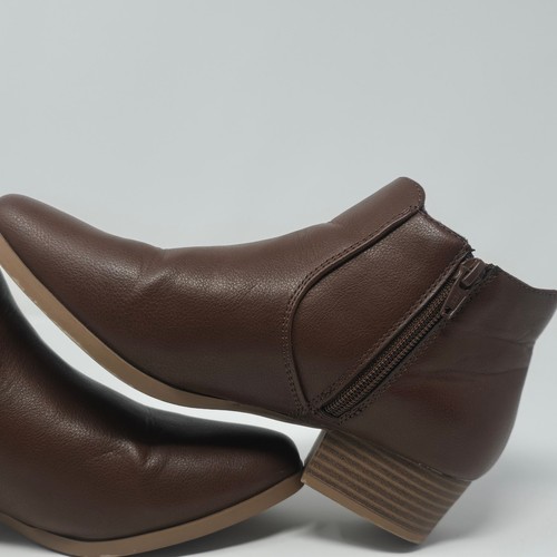 Croft & Barrow Boots Womens Size 6 Med Brown Ankle Boots - Picture 12 of 16