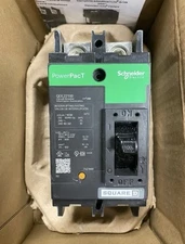 NEW IN BOX** Schneider Square D 2 Pole 100A 240V QDL22100 - Line Circuit Breaker