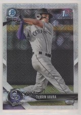 2018 Bowman Draft Chrome Asia Mojo Refractor Terrin Vavra #BDC-5 0st9