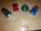 Vintage Transformers Gen 1 Mini Vehicle Lot (Brawn, Windcharger, Gears & Cosmos)