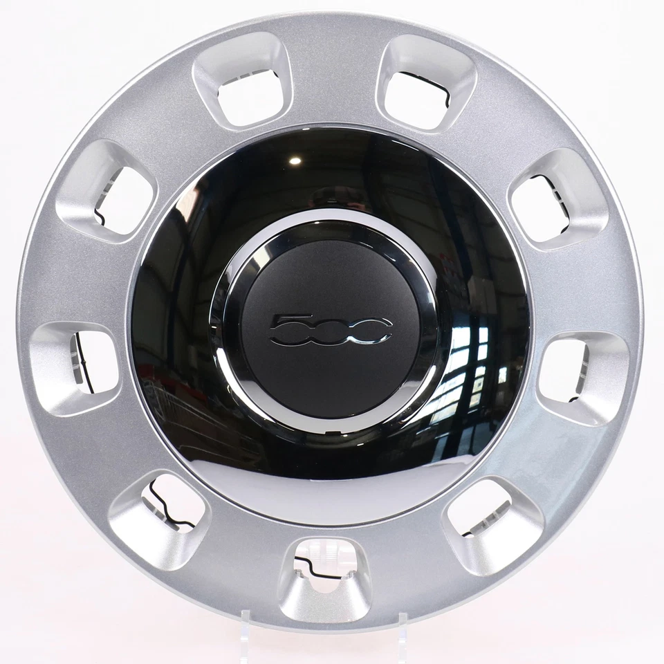 Original Fiat Radkappe Radzierblende 14 Zoll Silber für 500 ab 2012 51931501 - Bild 2 von 4