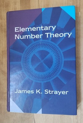 Elementary Number Theory by James K. Strayer (2001, Hardcover)