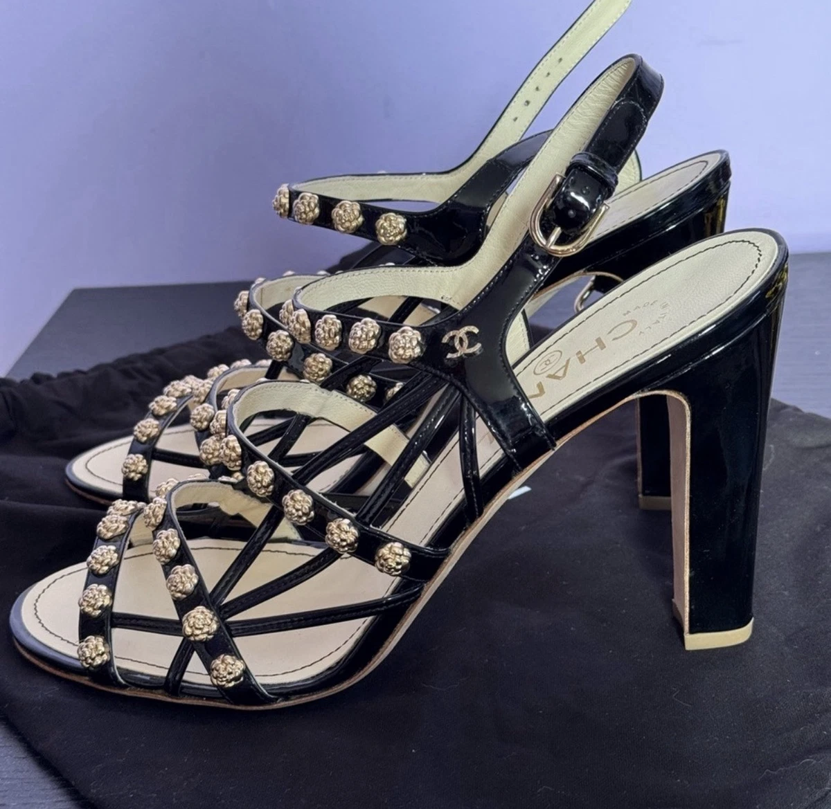 CHANEL Camellia Slide Sandals for Women for sale | eBay