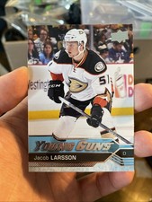 2016-17 Upper Deck Series 2 Young Guns Jacob Larsson #495