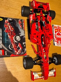 LEGO Racers: Ferrari F1 Racer 1:8 (8674) with Original Unused Decals