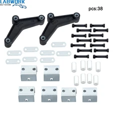 Double Eye Springs Tandem Axle Suspension Kit w/ 1-3/4 "wide double eye springs