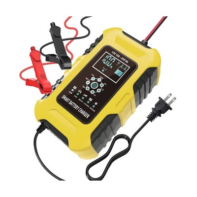 Battery Charger 12V/24V - 10A, Pulse Repair, for Car/Motorcycle/Truck/ATV