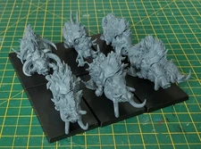 Avatars of War - Razortusks Multi-Part Regiment 