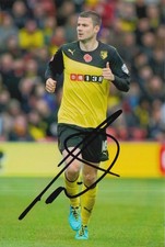 WATFORD HAND SIGNED DANIEL PUDIL 6X4 PHOTO 3.