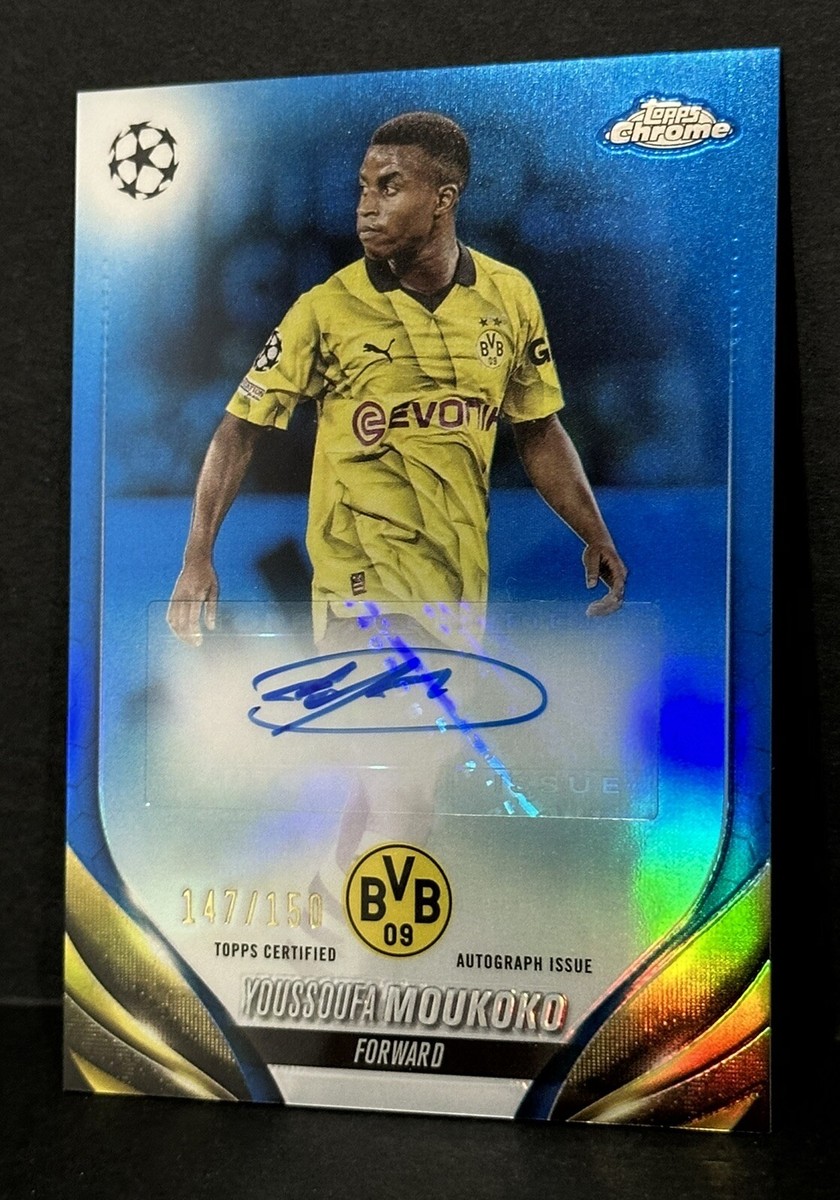 youssoufa moukoko ルーキーカード75枚限定1枚有り！ $_57.JPG