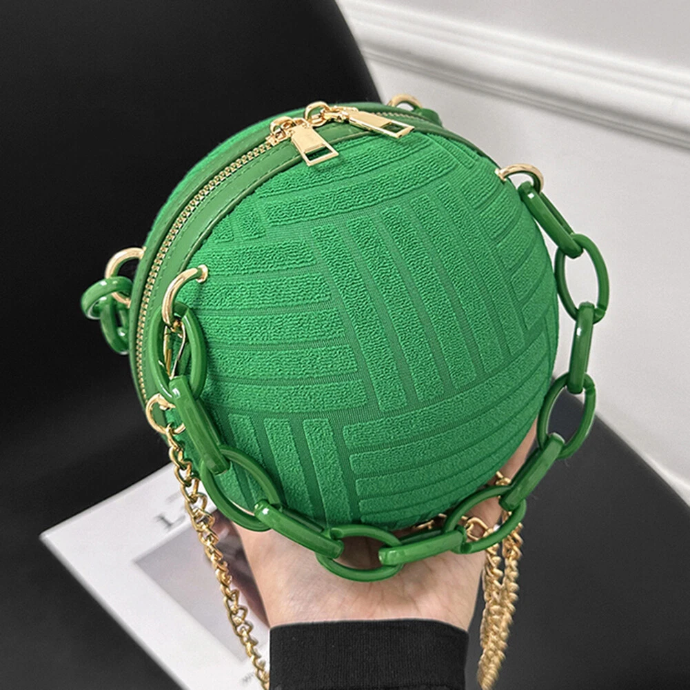 Chain Basketball Bag Fashion Velvet Hand Bags Casual for Teenagers
