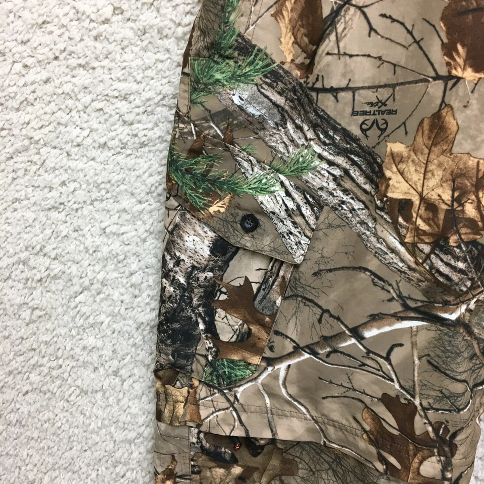 Game Winner Convertible Pants 2XL Brown Realtree Camo Cargo Hunting Outdoor Mens - Image 3 of 4