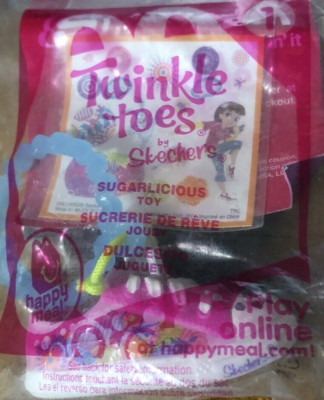 2011 McDonalds  Twinkle Toes Skechers  #1 Sugarlicious, sealed New Free Shipping