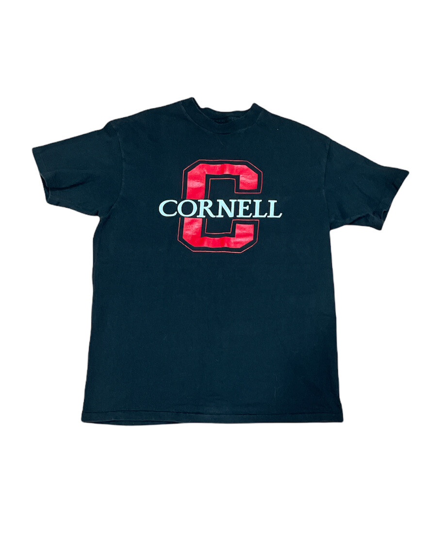 VINTAGE 90s Cornell University CHAMPION SINGLE STITCH Black VINTAGE 90s Cornell University CHAMPION SINGLE STITCH Black