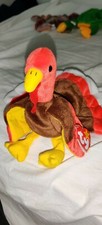 Gobble the Turkey Beanie Baby by ty DOB November 27/1996