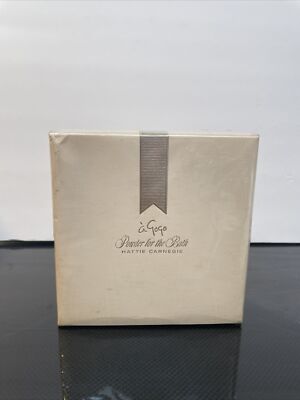VINTAGE HATTIE CARNEGIE A' GOGO POWDER FOR THE BATH 8 OZ New in box RARE